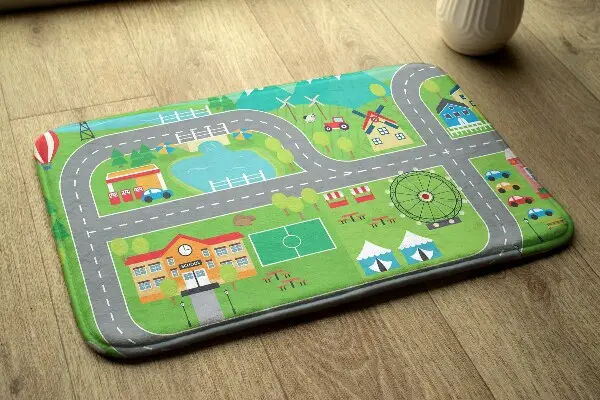 Tappeto Città con strade