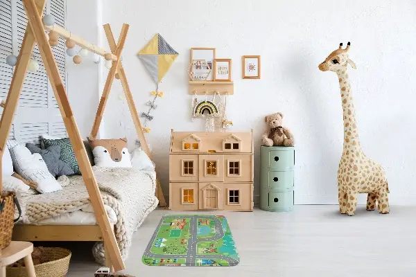 Tappeto Città con strade
