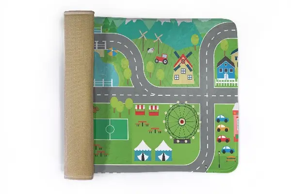 Tappeto Città con strade