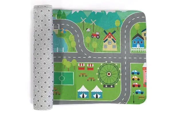 Tappeto Città con strade