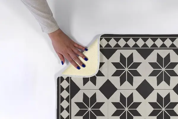 Tappeto Motivo geometrico a stelle