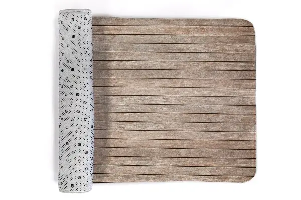 Tappeto Motivo di assi di legno