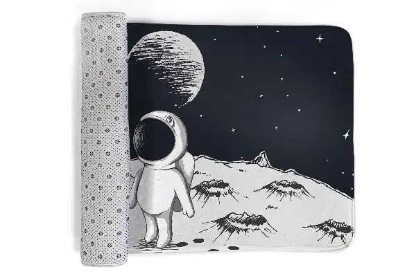 Tappeto Astronauta sulla luna