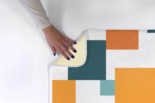 Tappeto Quadrati colorati