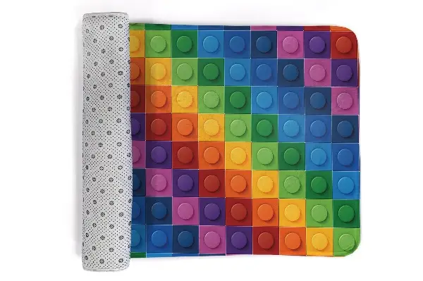 Tappeto Blocchi LEGO colorati