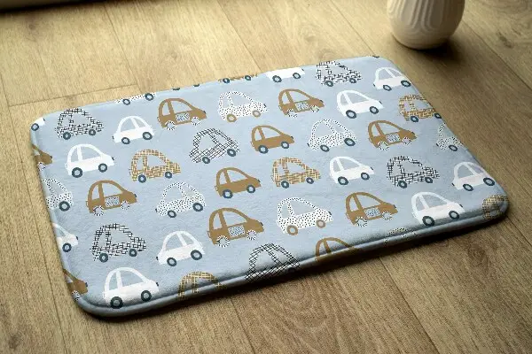 Tappeto Auto su un motivo