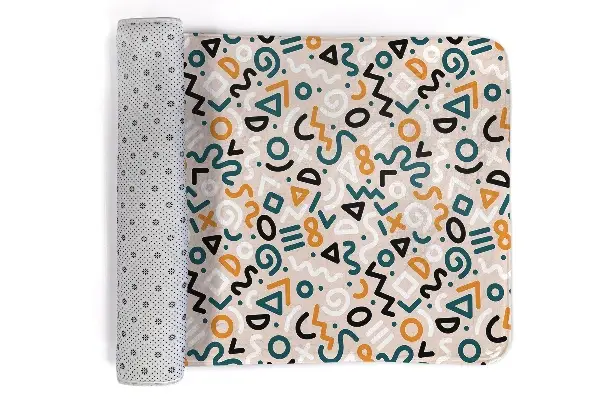 Tappeto moderno Figure geometriche astratte colorate