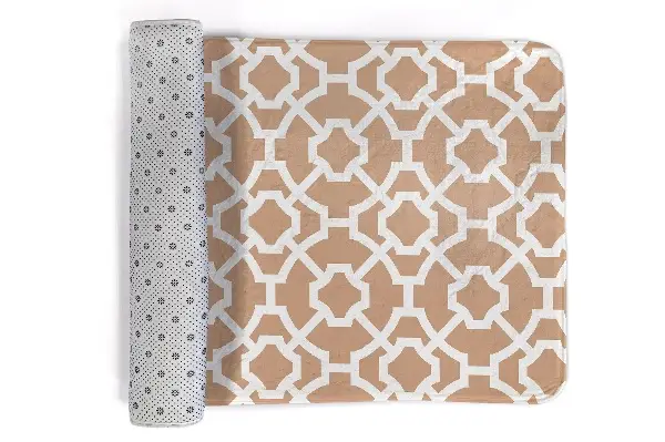 Tappeto moderno Motivo geometrico a trifoglio marocchino
