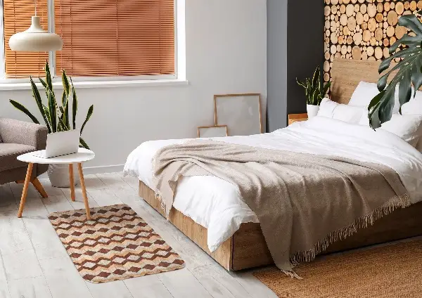 Tappeto moderno Modelli di marmo grigio.