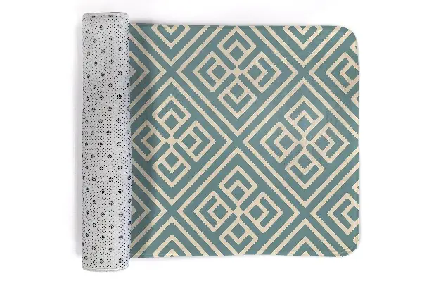 Tappeto moderno Motivo geometrico con quadrati