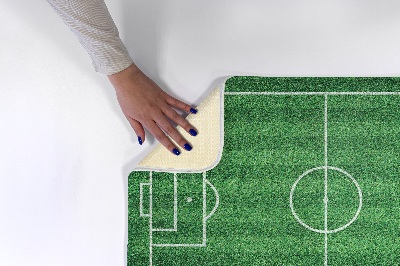 Tappeto moderno Tappeto erboso di un campo da calcio