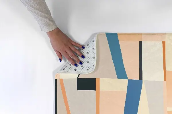 Tappeto moderno Forme geometriche astratte e linee