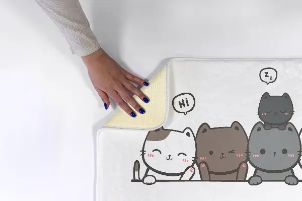 Tappeto moderno Gatti dei cartoni animati