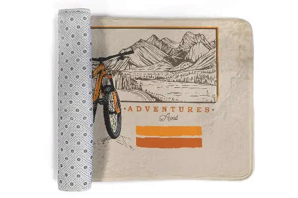 Tappeto moderno Bicicletta da montagna