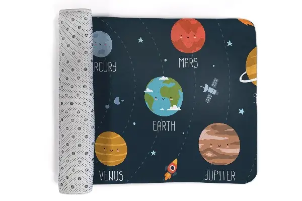 Tappeto moderno Sistema solare