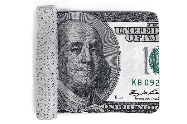 Tappeto moderno Banconota da 100 dollari