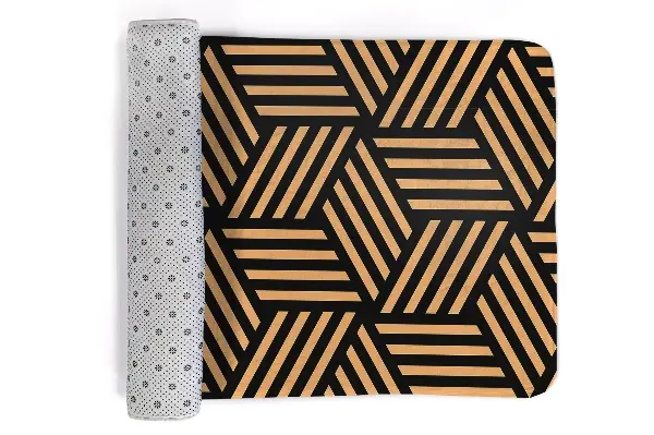Tappeto moderno Motivo geometrico con linee diagonali