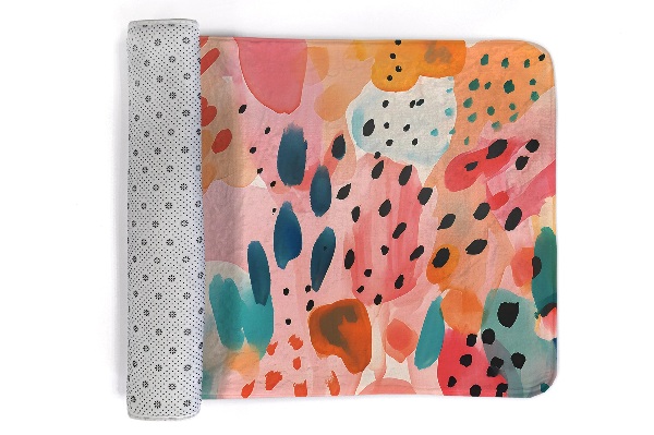 Tappeto moderno Composizione astratta di colori