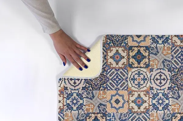 Tappeto moderno Motivi a mosaico in stile marocchino