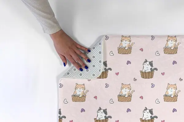 Tappeto moderno Gatti in cesti