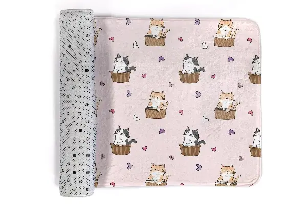 Tappeto moderno Gatti in cesti