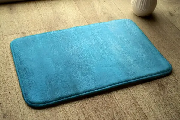 Tappeto moderno Texture blu