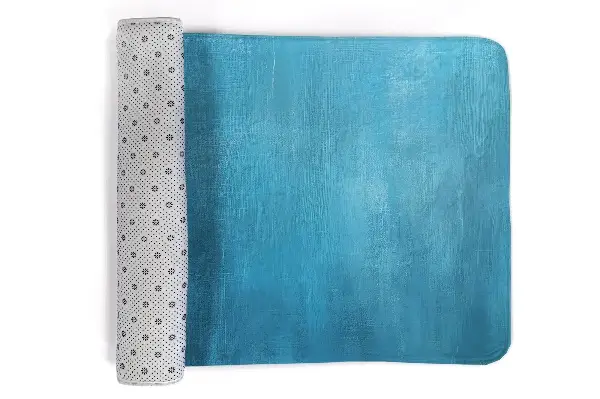 Tappeto moderno Texture blu