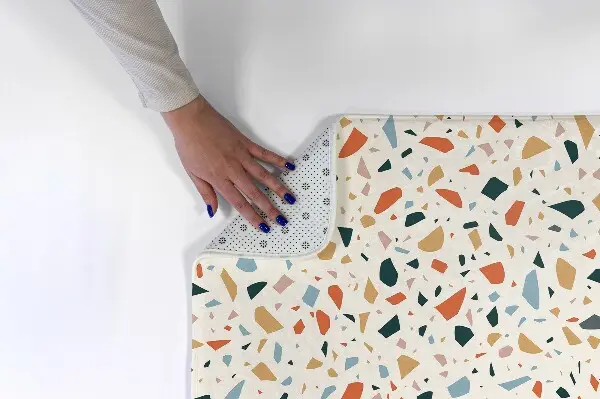 Tappeto moderno Motivo a terrazzo
