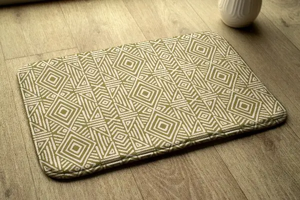 Tappeto moderno Motivi geometrici con rombi e triangoli