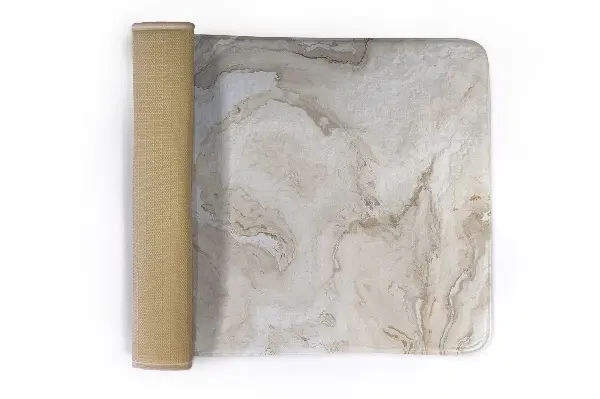 Tappeto moderno Motivo in marmo nei toni del beige