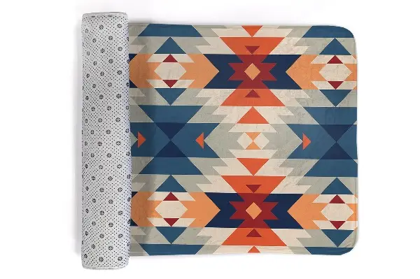 Tappeto moderno Motivo geometrico azteco