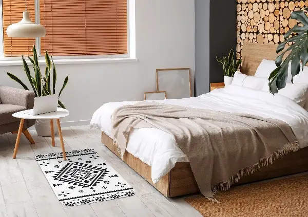 Tappeto moderno Modello geometrico a rombi