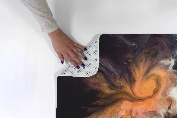 Tappeto moderno Forma cosmica astratta