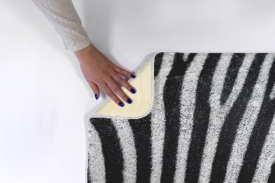 Tappeto moderno Zebra