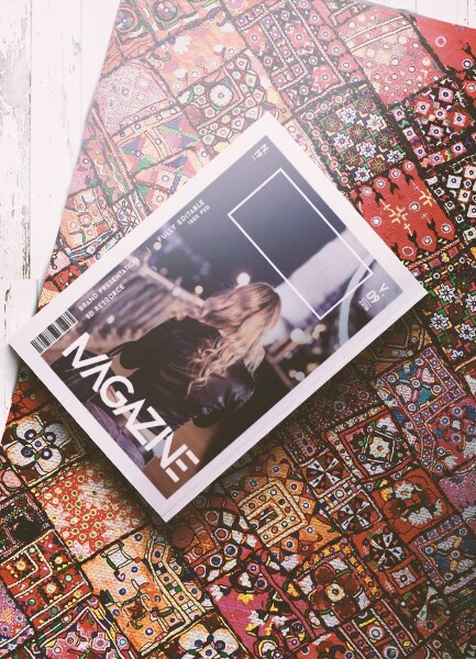 Tappeto in vinile Patchwork a mosaico