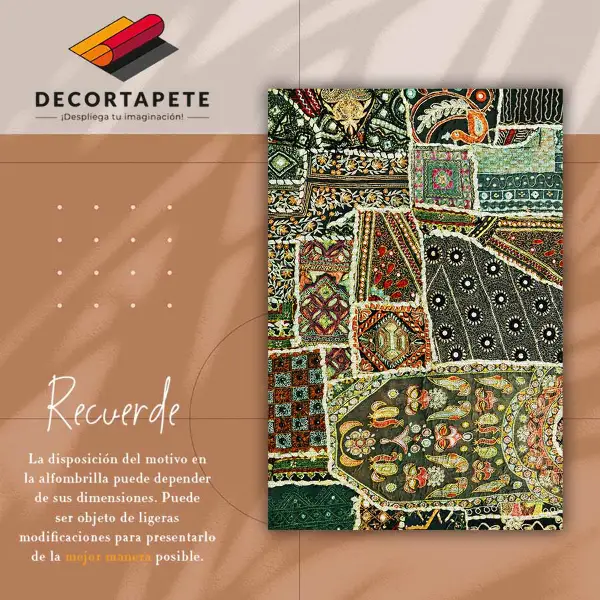 Tappeto vinile Patchwork in stile turco