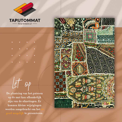 Tappeto vinile Patchwork in stile turco