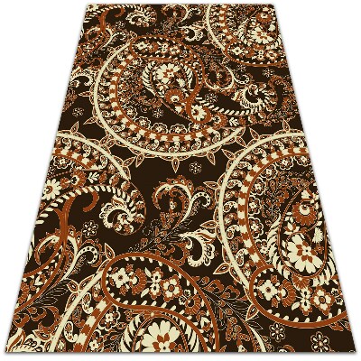 Tappeto vinile Paisley Retro