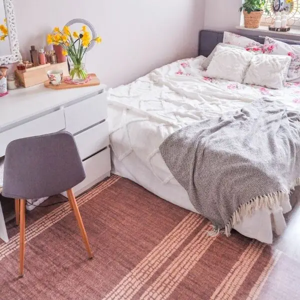 Passatoia vinile Beige in linee