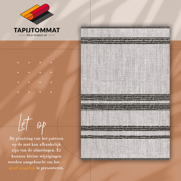 Tappeto vinile Linee grigie