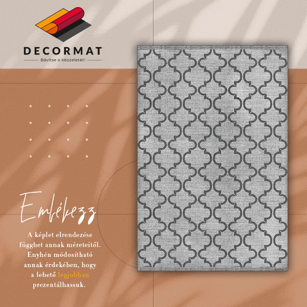 Tappeto vinile Pattern geometrico orientale