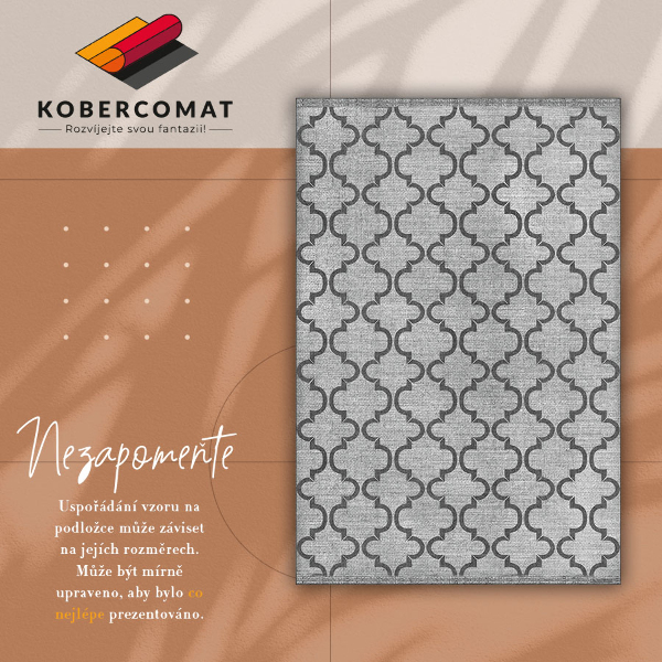Tappeto vinile Pattern geometrico orientale