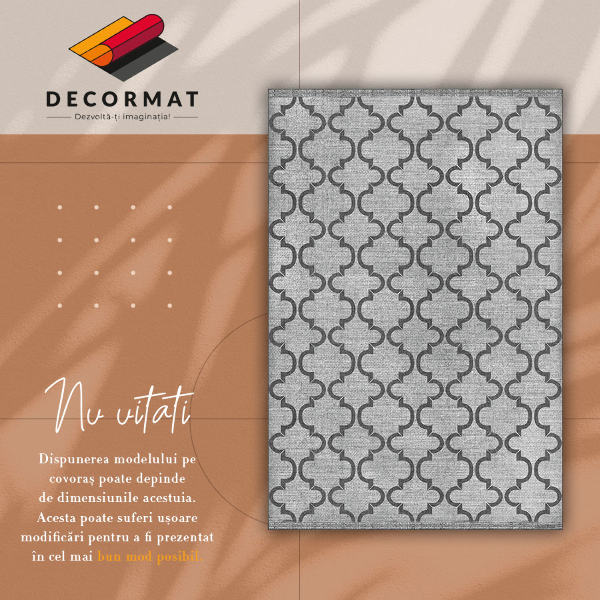 Tappeto vinile Pattern geometrico orientale