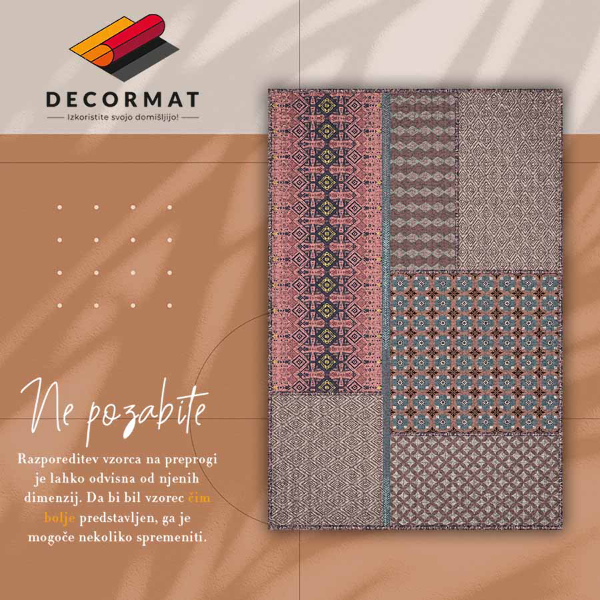 Tappeto vinile Pattern aztec