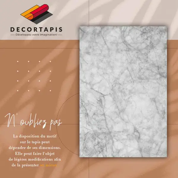 Tappeto vinile Marmo di cemento