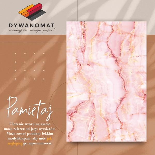 Tappeto vinile Marmo rosa