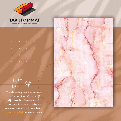 Tappeto vinile Marmo rosa