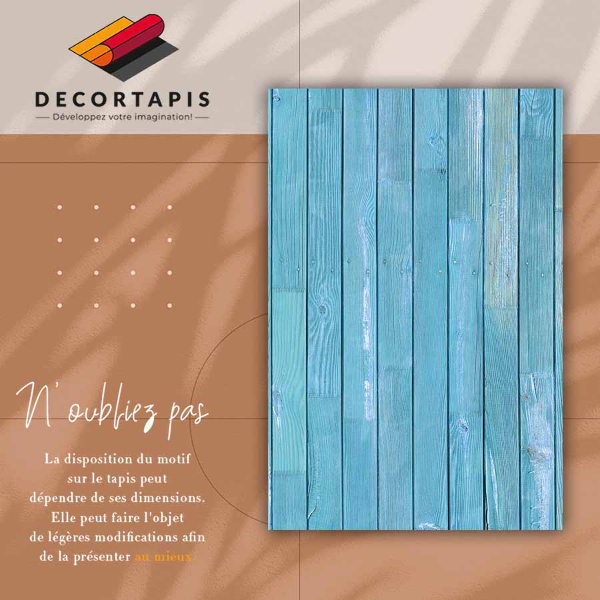 Tappeto in vinile Blu