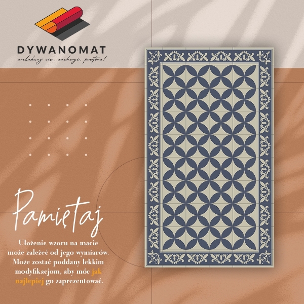 Tappeto vinile Pattern azulejos