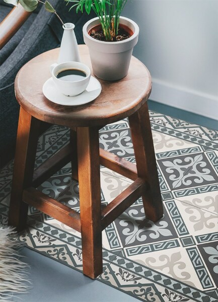 Tappeto in vinile Ornamenti geometrici